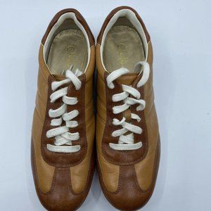 Cole Haan NikeAir Oxford Shoes Tan and Brown Leath